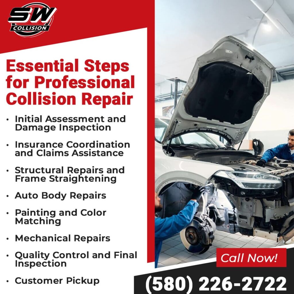 Essential Steps for Professional Collision Repair