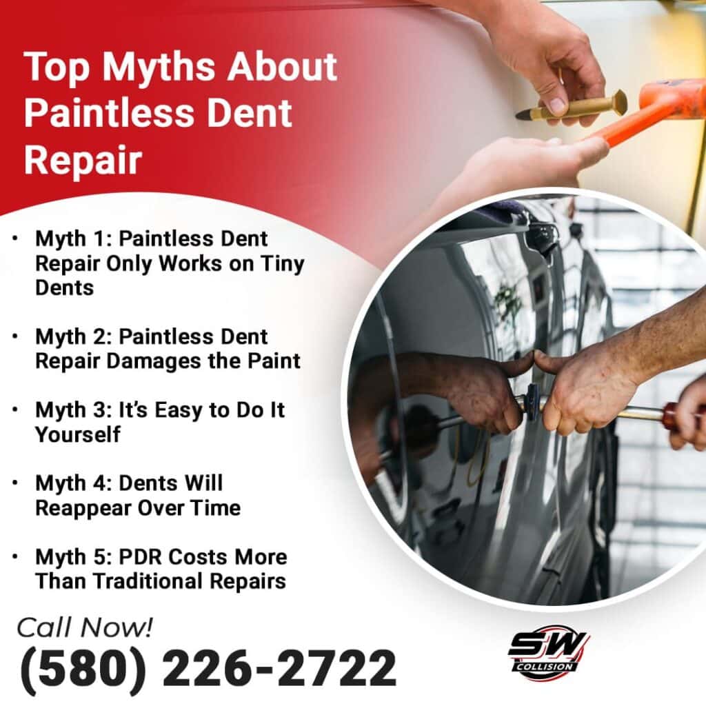 Paintless Dent Repair Myths