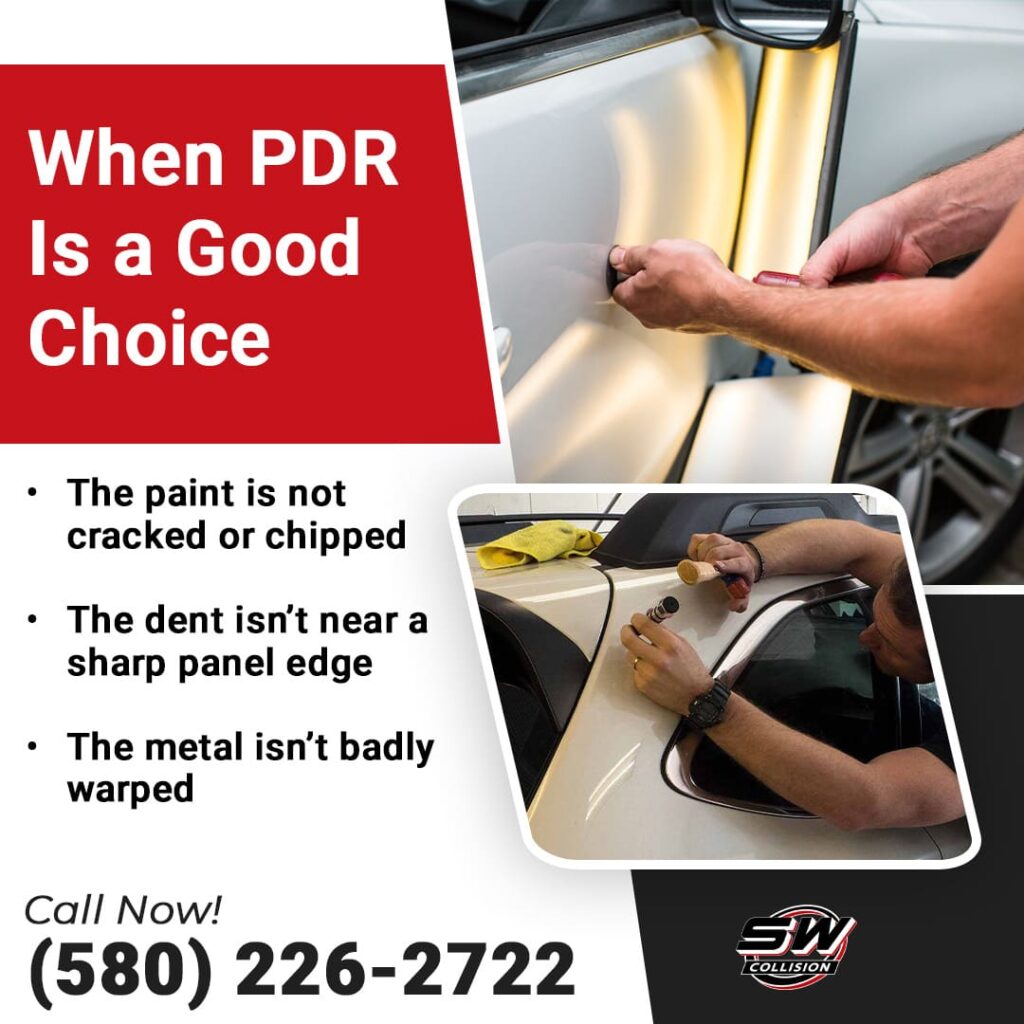 When PDR is a good choice