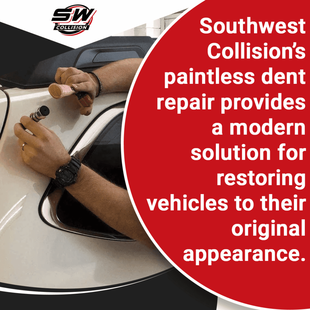 Paintless dent repair provides a modern solution for restoring vehicles