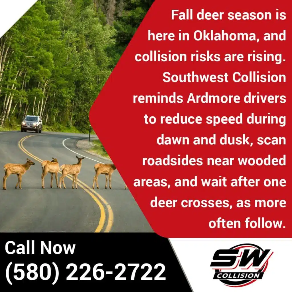 Fall deer season reminder